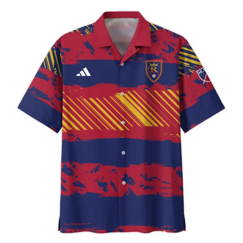 Football Team Hawaiian shirt MLS 2025 For Fan Football Team HVN1097RSL062825HAW - Image 2