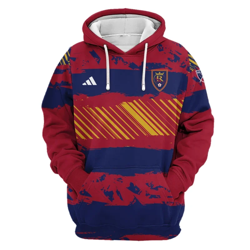 Soccer Hoodie MLS 2025 For Fans Sport HVN1097RSL062825HOD - Image 2