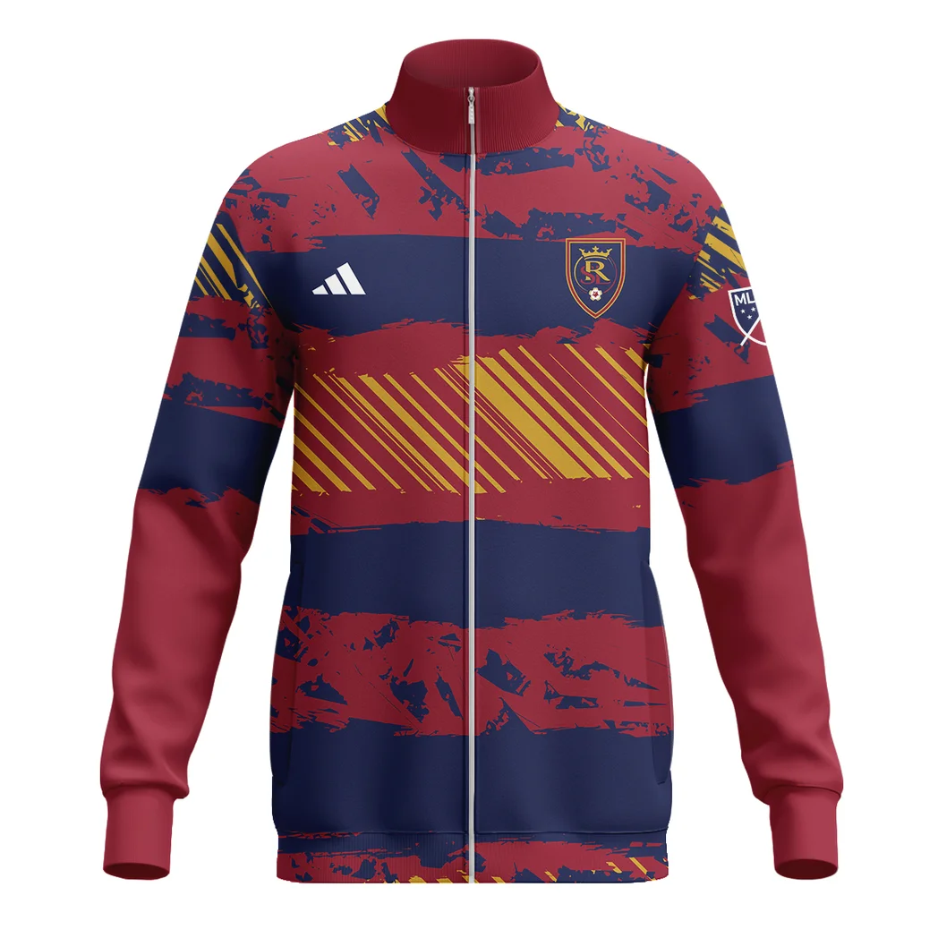 Soccer Stand Collar Jacket MLS 2025 For Fans Sport HVN1097RSL062825SCJ - Image 2