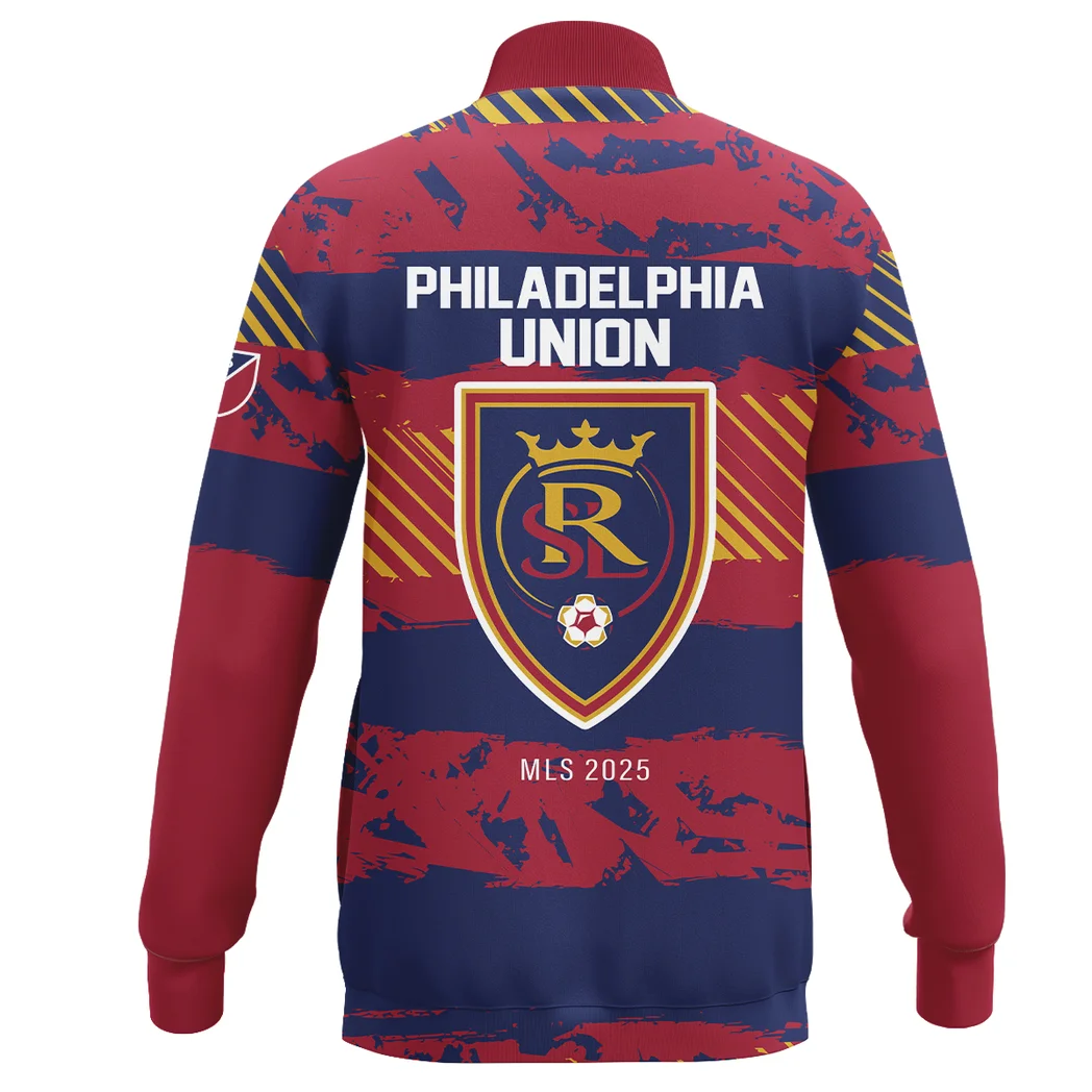 Soccer Stand Collar Jacket MLS 2025 For Fans Sport HVN1097RSL062825SCJ - Image 3