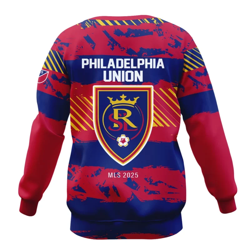 Soccer Sweatshirt MLS 2025 For Fans Sport HVN1097RSL062825SW - Image 3