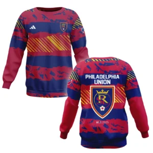Soccer Sweatshirt MLS 2025 For Fans Sport HVN1097RSL062825SW