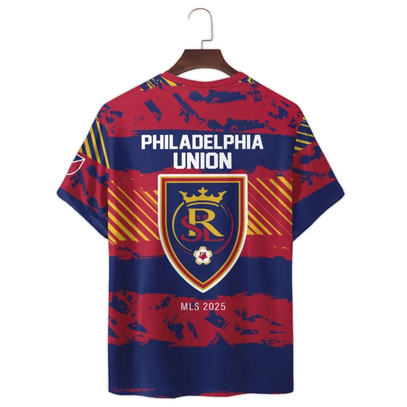 Football Team T-Shirt MLS 2025 For Fan Football Team HVN1097RSL062825TS3D - Image 3