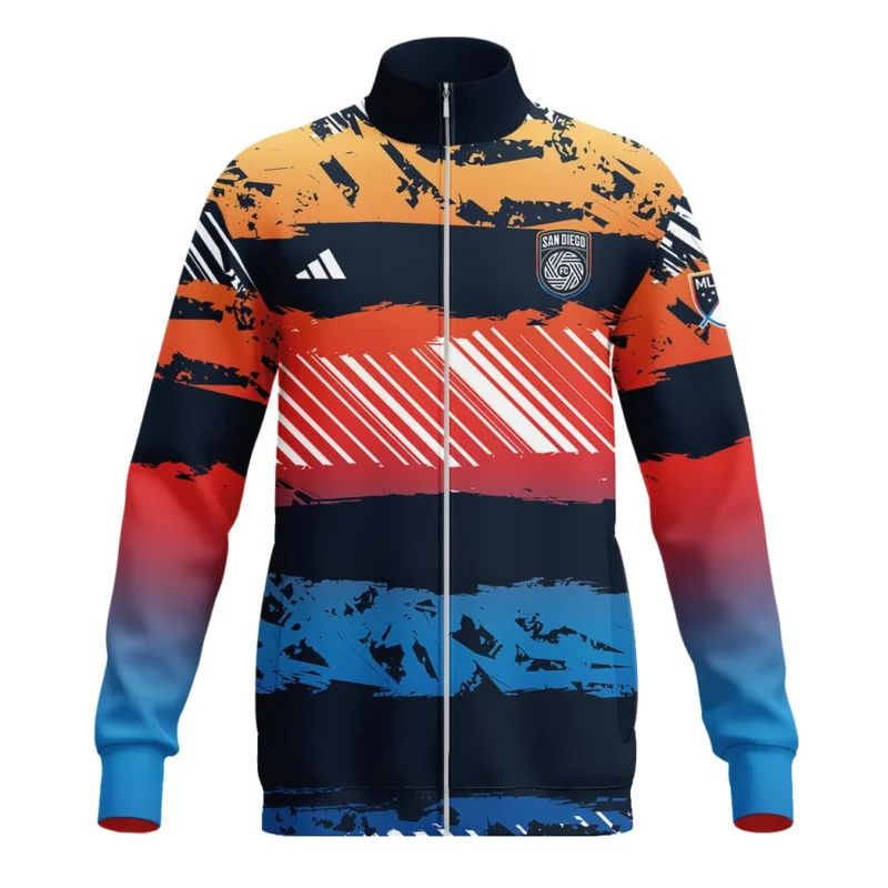 Soccer Stand Collar Jacket MLS 2025 For Fans Sport HVN1097SDFC062825SCJ - Image 2