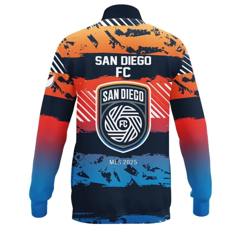 Soccer Stand Collar Jacket MLS 2025 For Fans Sport HVN1097SDFC062825SCJ - Image 3