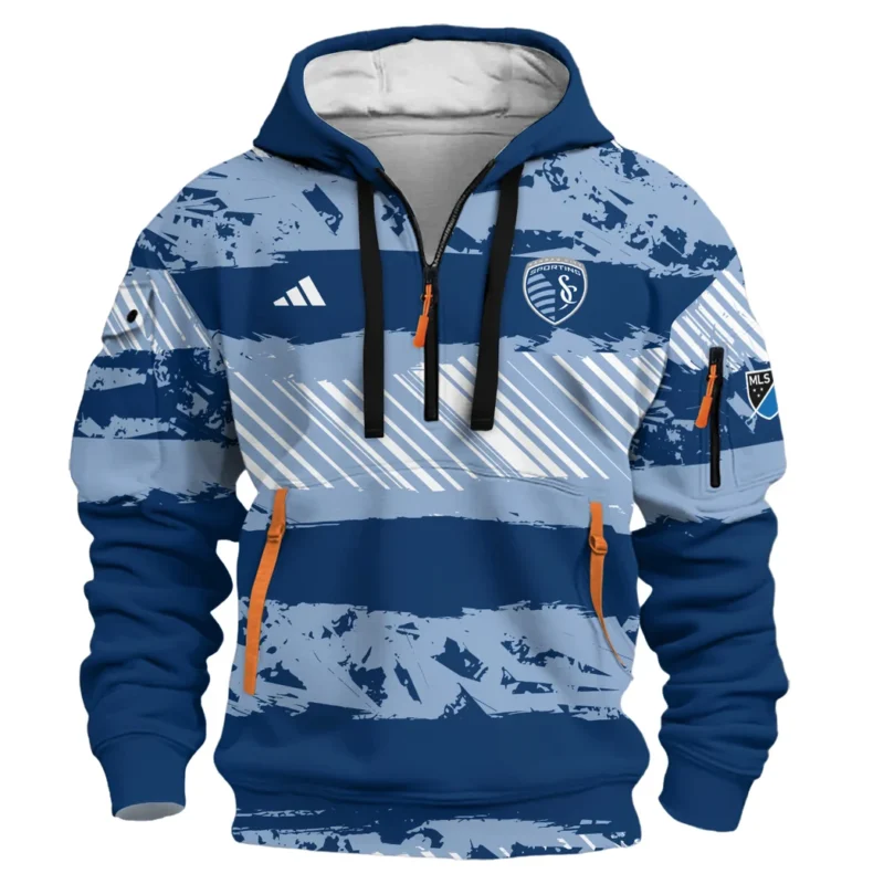 Sport Hoodie Half Zipper MLS 2025 For Fans Sport HVN1097SKC062825HODZ - Image 2