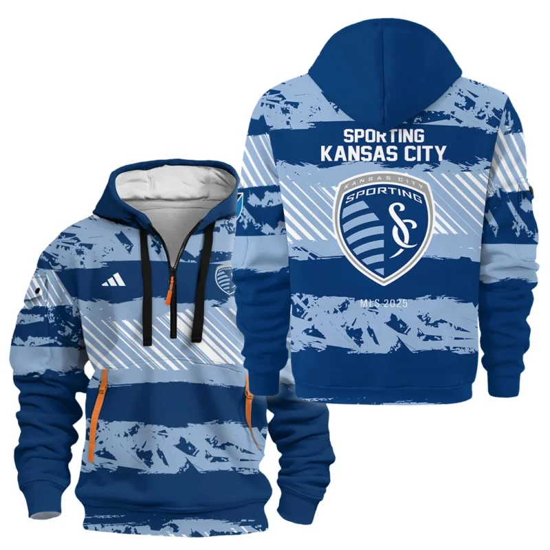 Sport Hoodie Half Zipper MLS 2025 For Fans Sport HVN1097SKC062825HODZ