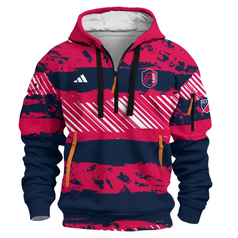 Sport Hoodie Half Zipper MLS 2025 For Fans Sport HVN1097SLSC062825HODZ - Image 2