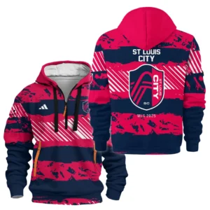 Sport Hoodie Half Zipper MLS 2025 For Fans Sport HVN1097SLSC062825HODZ