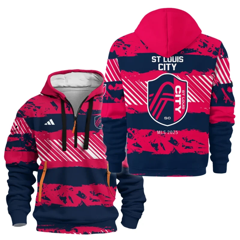 Sport Hoodie Half Zipper MLS 2025 For Fans Sport HVN1097SLSC062825HODZ