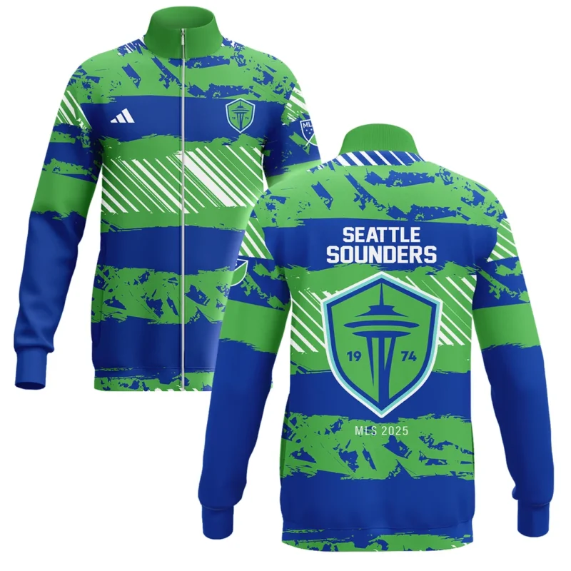 Soccer Stand Collar Jacket MLS 2025 For Fans Sport HVN1097SS062825SCJ