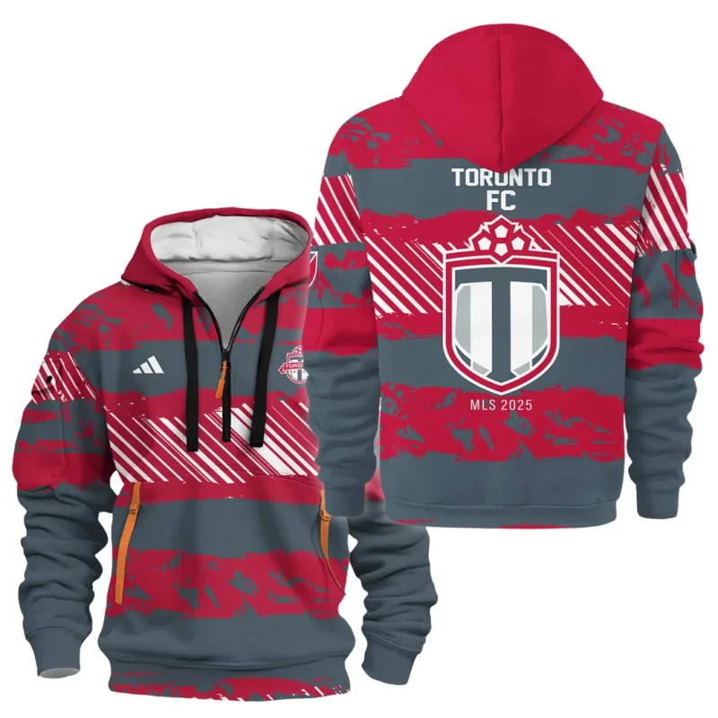 Sport Hoodie Half Zipper MLS 2025 For Fans Sport HVN1097TFC062825HODZ