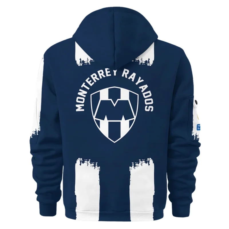 Football Hoodie Half Zipper Club World Cup 2025 For Fan Football HVN1099MO070125HODZ - Image 3