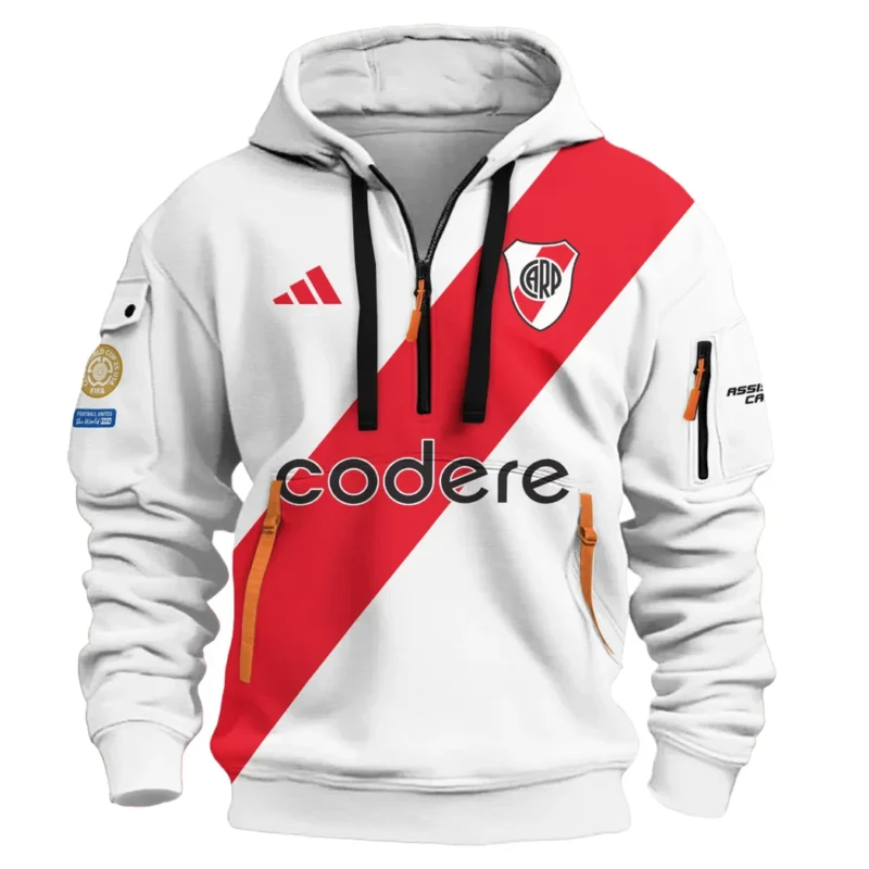Football Hoodie Half Zipper Club World Cup 2025 For Fan Football HVN1099RP070125HODZ - Image 2