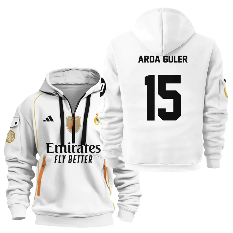 Fans Gift Sport Hoodie Half Zipper For Fan Football HVN1100AG070125HODZ