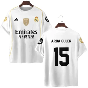 Turkish footballer Football T-Shirt  For Fan Turkish footballer HVN1100AG070125TS3D
