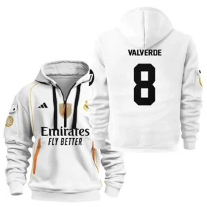 Fans Gift Sport Hoodie Half Zipper For Fan Football HVN1100FV070125HODZ