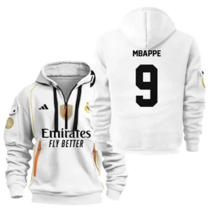 Fans Gift Sport Hoodie Half Zipper For Fan Football HVN1100KM070125HODZ