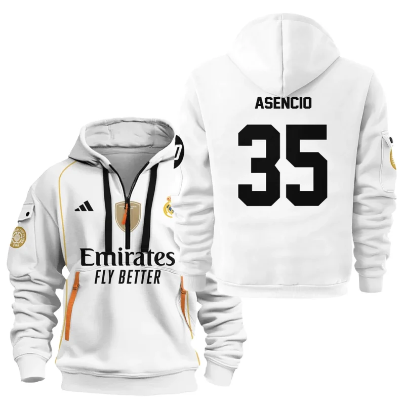 Fans Gift Sport Hoodie Half Zipper For Fan Football HVN1100MA070125HODZ