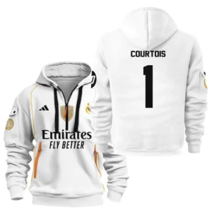 Fans Gift Sport Hoodie Half Zipper For Fan Football HVN1100TC070125HODZ