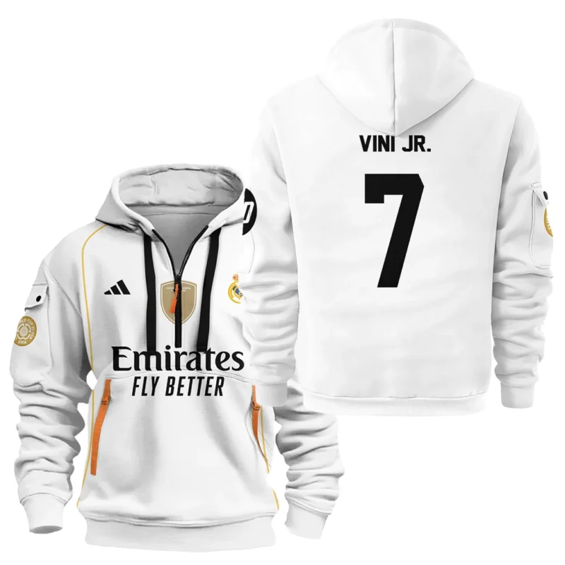 Fans Gift Sport Hoodie Half Zipper For Fan Football HVN1100VJ070125HODZ