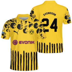 Footballer Football Polo Shirt  For Fan Footballer HVN1101DS070125POS