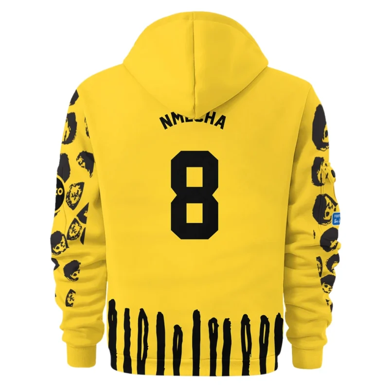 Sport Hoodie Half Zipper For Fan Football HVN1101FN070125HODZ - Image 3
