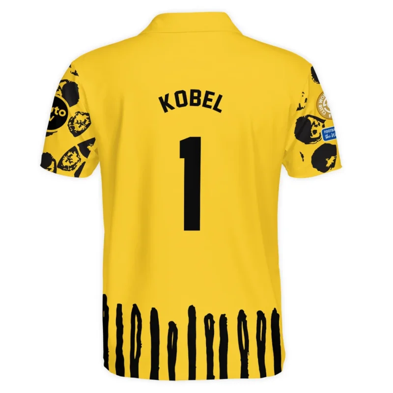 Footballer Football Polo Shirt  For Fan Footballer HVN1101GK070125POS - Image 3