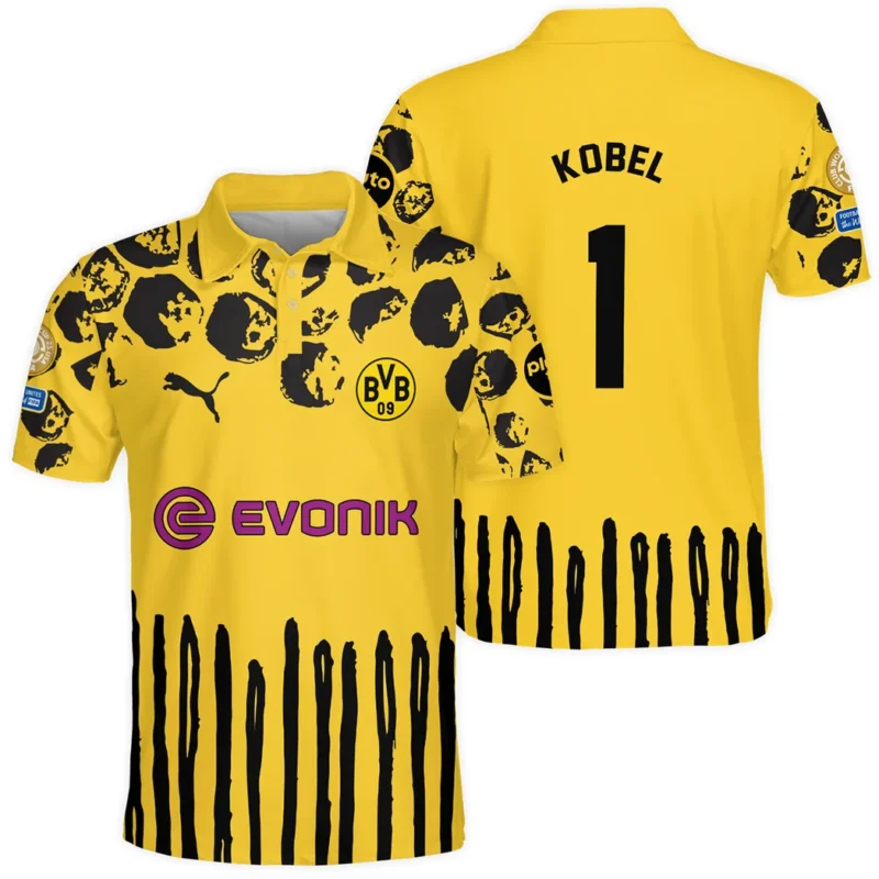 Footballer Football Polo Shirt  For Fan Footballer HVN1101GK070125POS