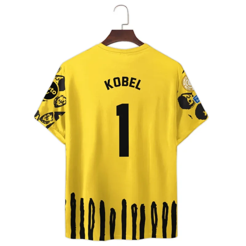 Footballer Football T-Shirt  For Fan Footballer HVN1101GK070125TS3D - Image 3