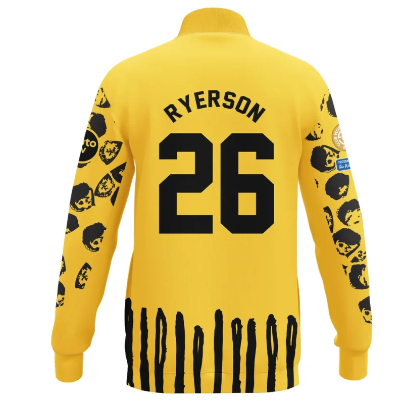 Football Stand Collar Jacket  For Fan HVN1101JR070125SCJ - Image 3