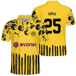 Footballer Football Polo Shirt  For Fan Footballer HVN1101NS070125POS