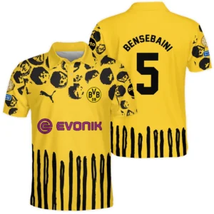 Footballer Football Polo Shirt  For Fan Footballer HVN1101RB070125POS