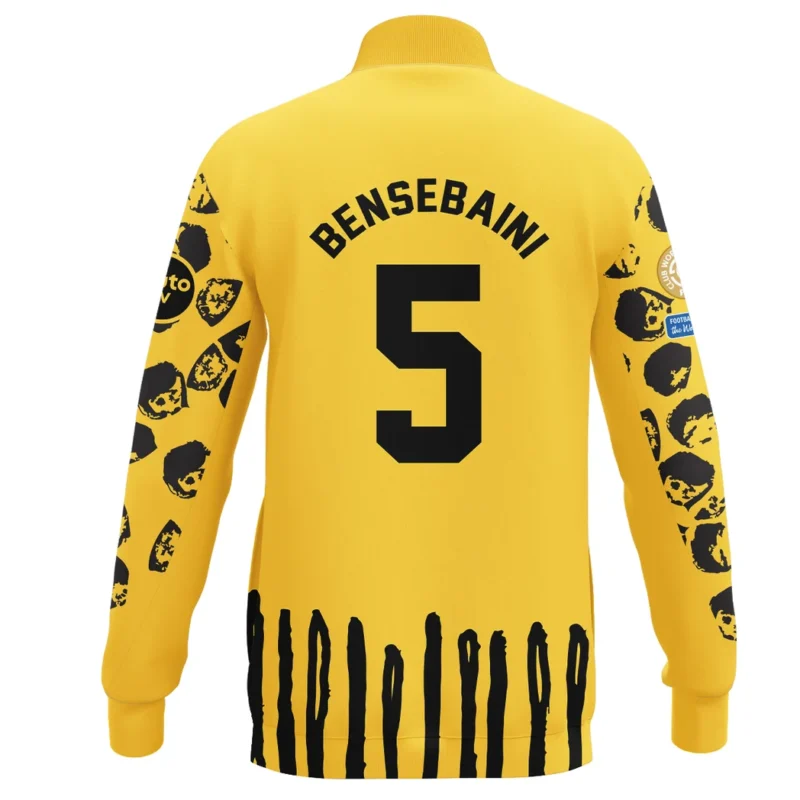 Sport Stand Collar Jacket  For Fan Football HVN1101RB070125SCJ - Image 3