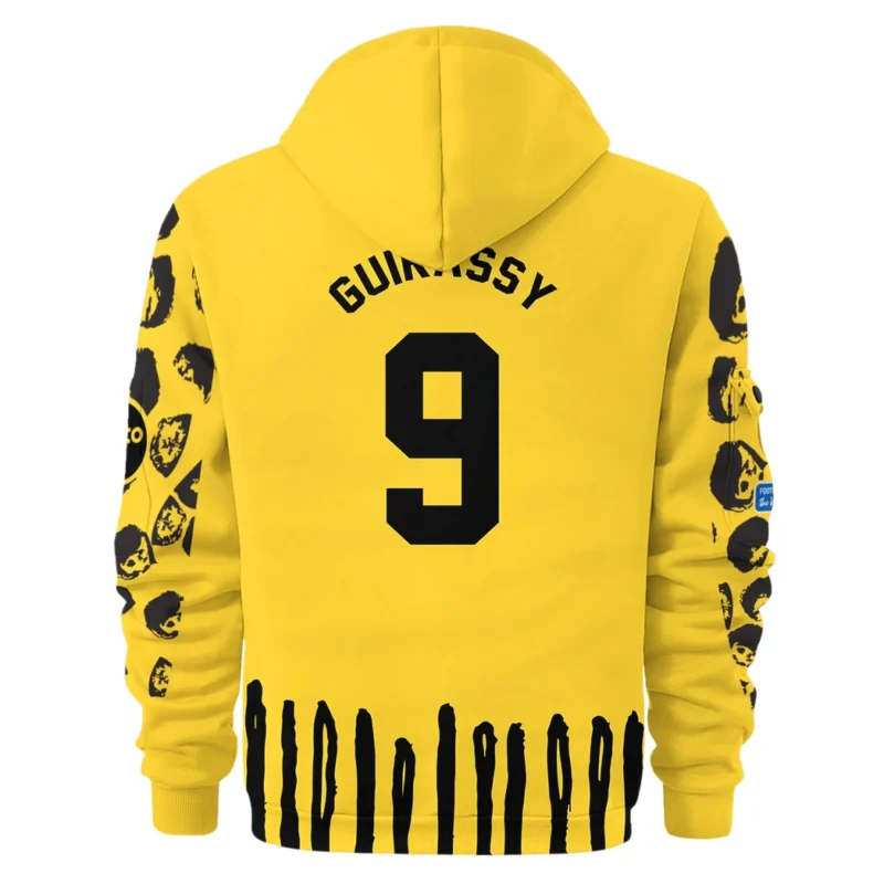Sport Hoodie Half Zipper For Fan Football HVN1101SG070125HODZ - Image 3