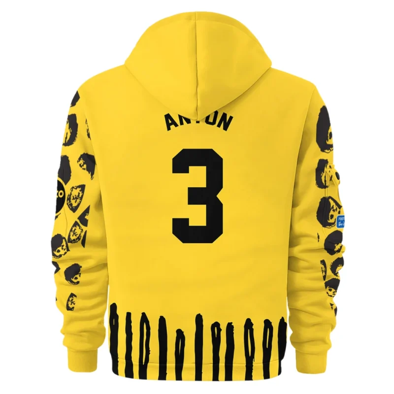 Sport Hoodie Half Zipper For Fan Football HVN1101WA070125HODZ - Image 3