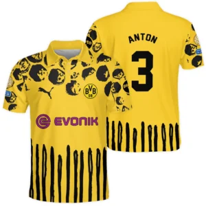 Footballer Football Polo Shirt  For Fan Footballer HVN1101WA070125POS