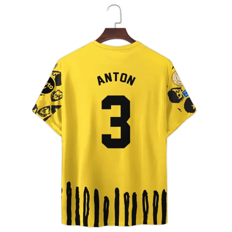 Footballer Football T-Shirt  For Fan Footballer HVN1101WA070125TS3D - Image 3