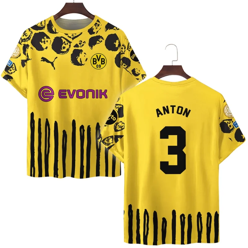 Footballer Football T-Shirt  For Fan Footballer HVN1101WA070125TS3D