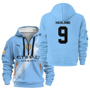 Fans Gift Sport Hoodie Half Zipper For Fan Football HVN1102EH070125HODZ
