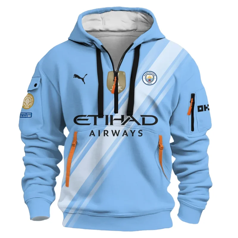 Fans Gift Sport Hoodie Half Zipper For Fan Football HVN1102EM070125HODZ - Image 2