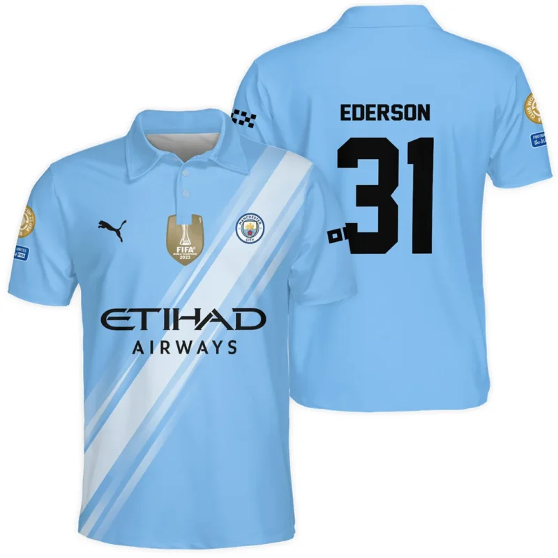 Footballer Football Polo Shirt  For Fan Footballer HVN1102EM070125POS