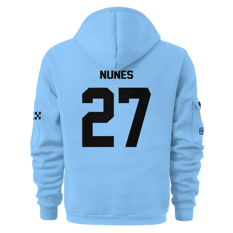 Fans Gift Sport Hoodie Half Zipper For Fan Football HVN1102MN070125HODZ - Image 3