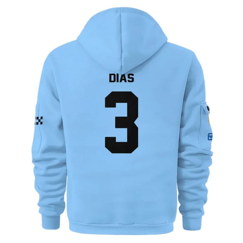 Fans Gift Sport Hoodie Half Zipper For Fan Football HVN1102RD070125HODZ - Image 3