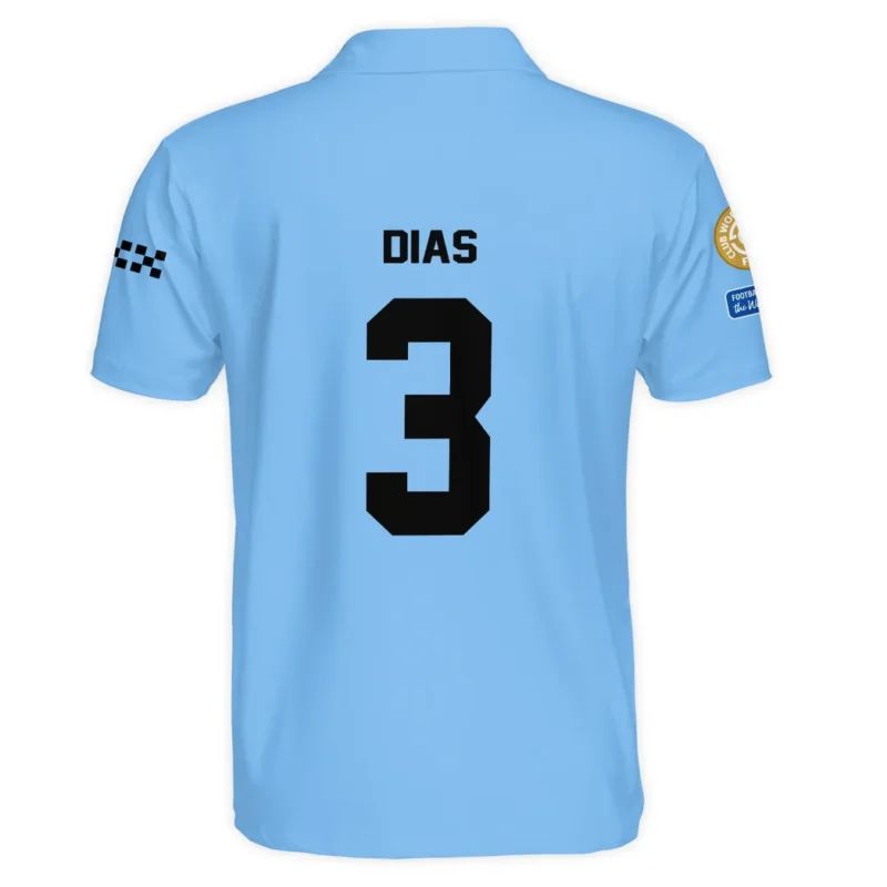Footballer Football Polo Shirt  For Fan Footballer HVN1102RD070125POS - Image 3