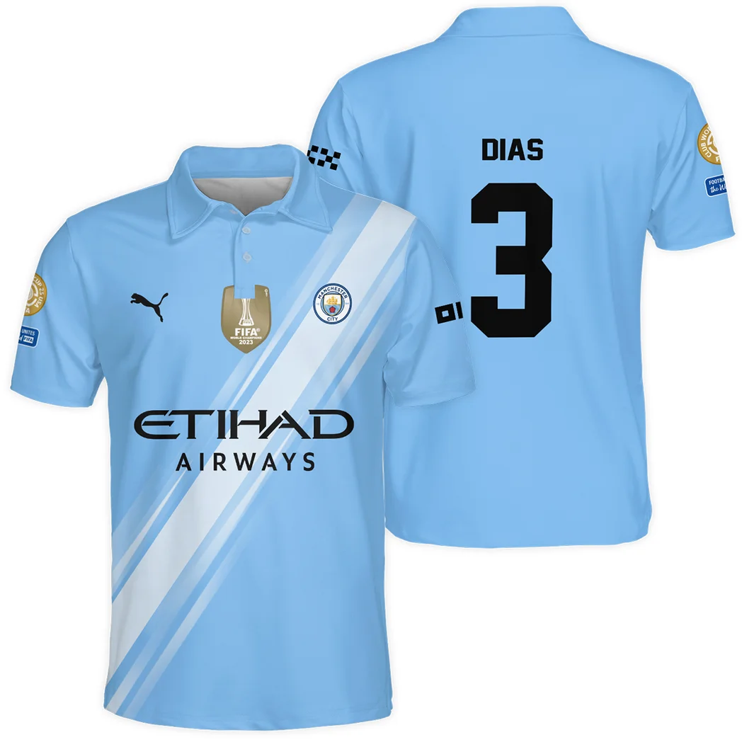 Footballer Football Polo Shirt  For Fan Footballer HVN1102RD070125POS