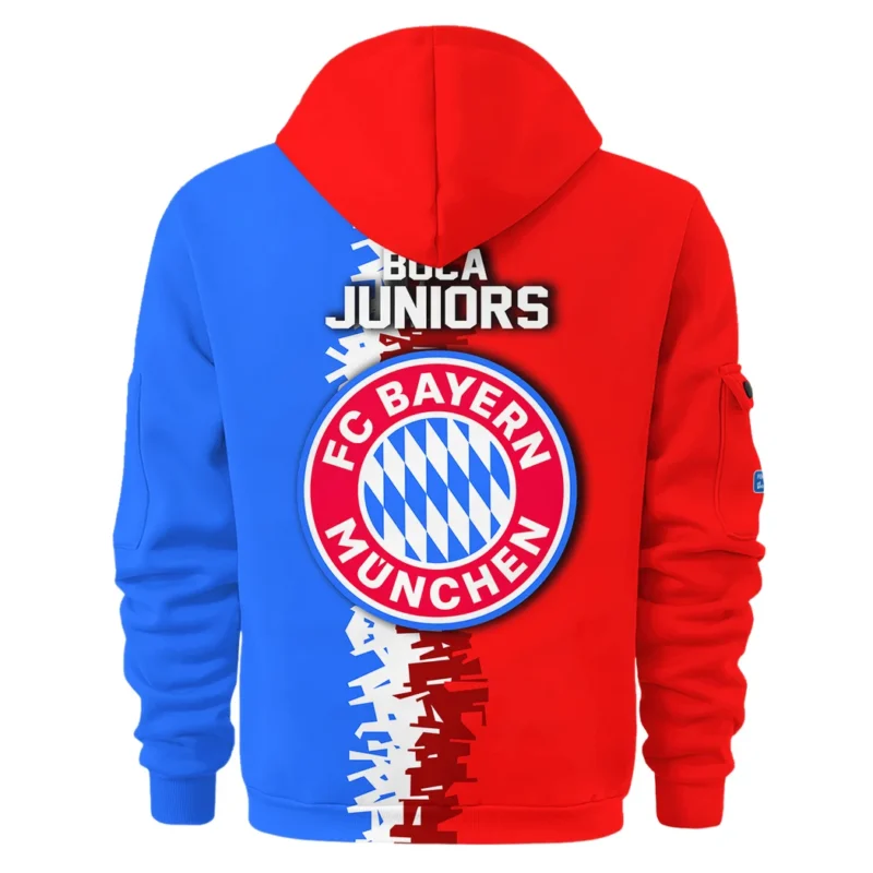 Football Hoodie Half Zipper Club World Cup 2025 For Fan Football HVN1103BM070225HODZ - Image 3