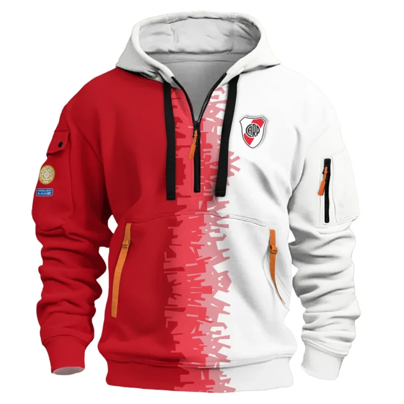 Football Hoodie Half Zipper Club World Cup 2025 For Fan Football HVN1103RP070225HODZ - Image 2