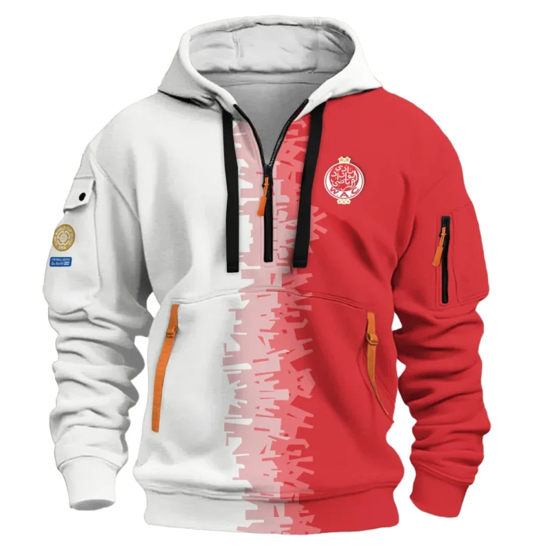 Football Hoodie Half Zipper Club World Cup 2025 For Fan Football HVN1103WY070225HODZ - Image 2