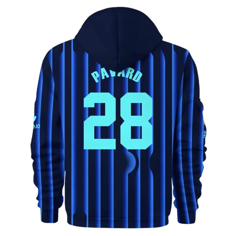 Fans Gift Sport Hoodie Half Zipper For Fan Football HVN1104BP070225HODZ - Image 3